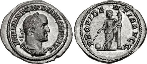 gordian ii roman coin denarius